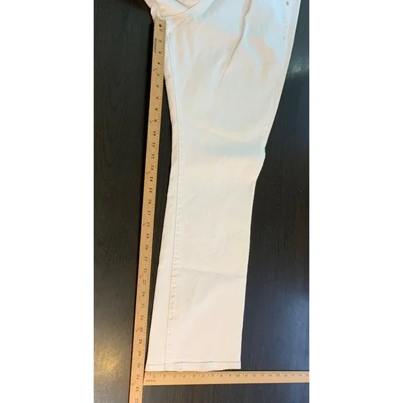 Old Navy The Sweetheart White Bootcut Jeans Womens 20 Reg Bridal Summer READ - Picture 10 of 12